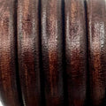Distressed Brown 10x6mm Regaliz Leather
