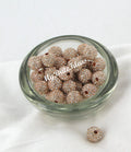 Excellent Quality - (5) 12mm Crystal and Rose Gold Metal Alloy Pave Rhinestone Bead Jewelry Supplies and Beads and Craft supplies